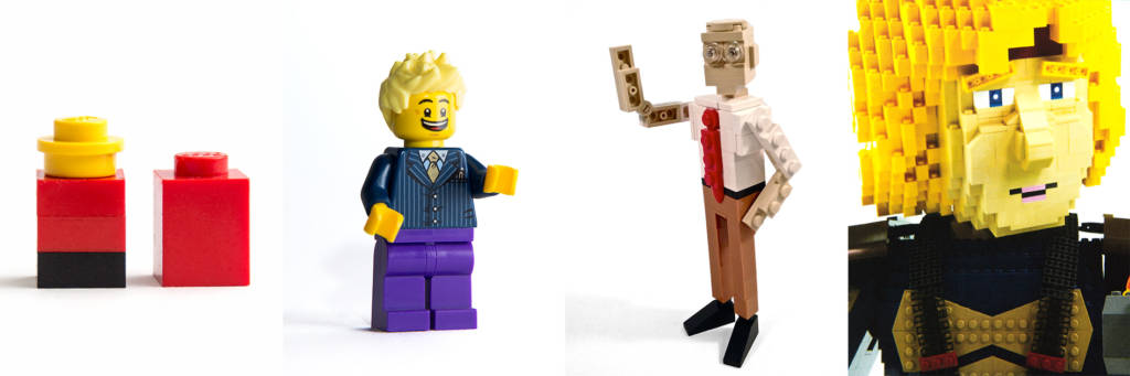Different LEGO figure styles